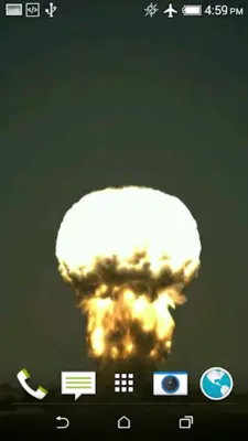 Nuclear Bomb 3D Live Wallpaper android App screenshot 3